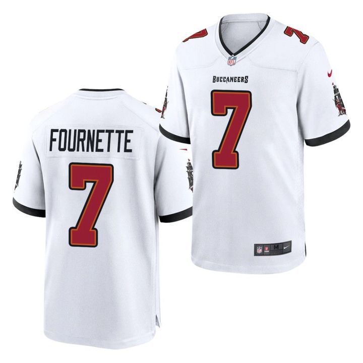 Men Tampa Bay Buccaneers #7 Leonard Fournette Nike White Game Player NFL Jersey